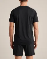Base Training Tee in Black, back