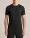 Base Training Tee in Black, front