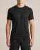 Base Training Tee in Black, front