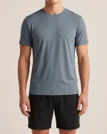 Base Training Tee in Slate, front