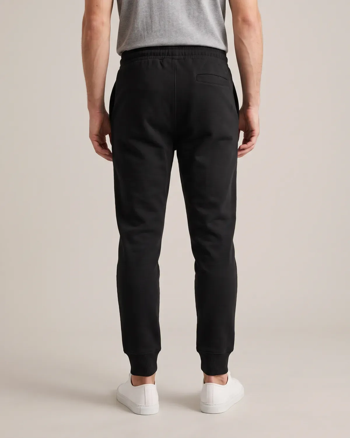 Rest Day Jogger in Black, back