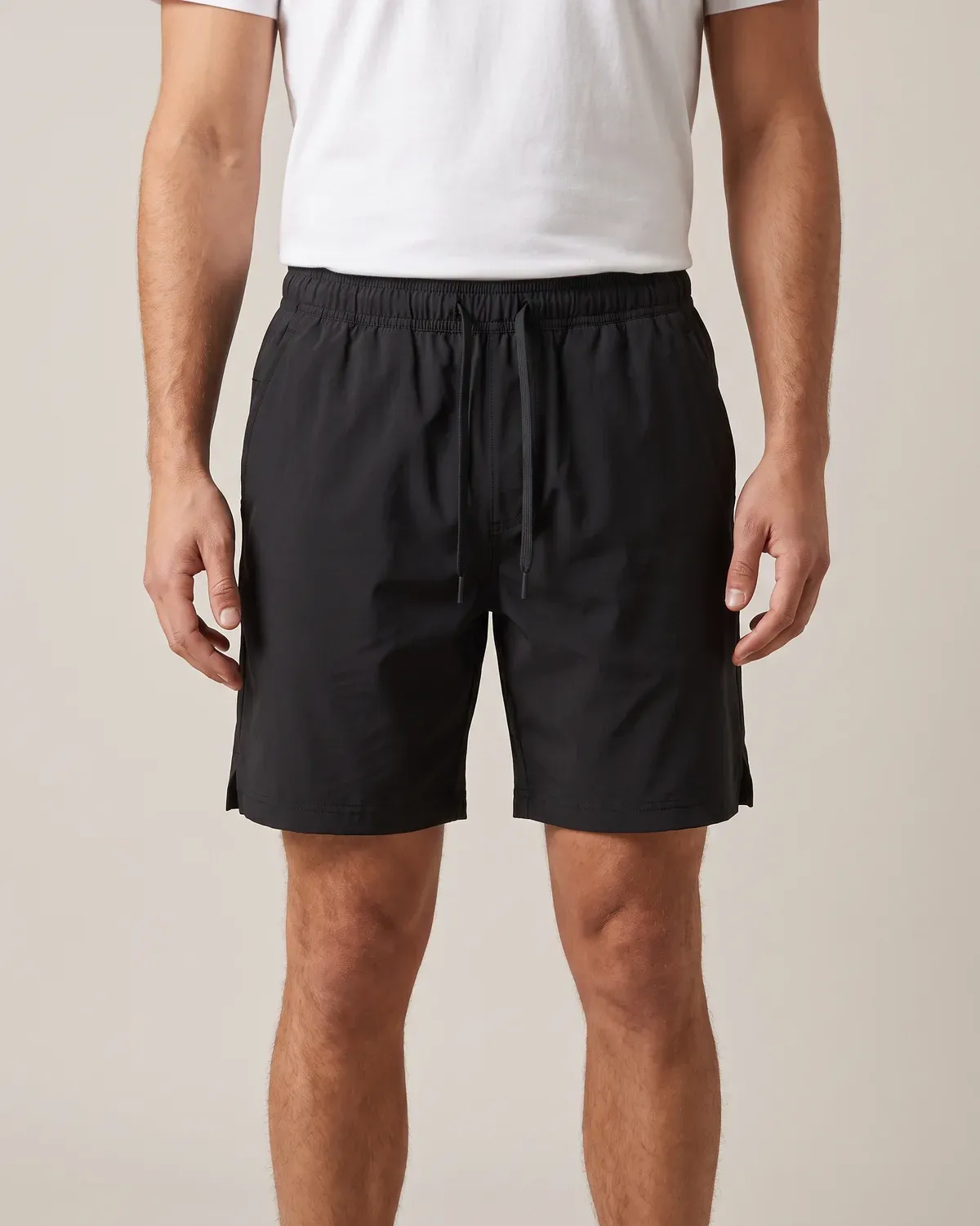 Tempo Training Short in Black, front